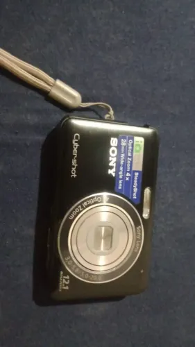 sony cyber shot w310 completa com bateria e capa de proteção zerada