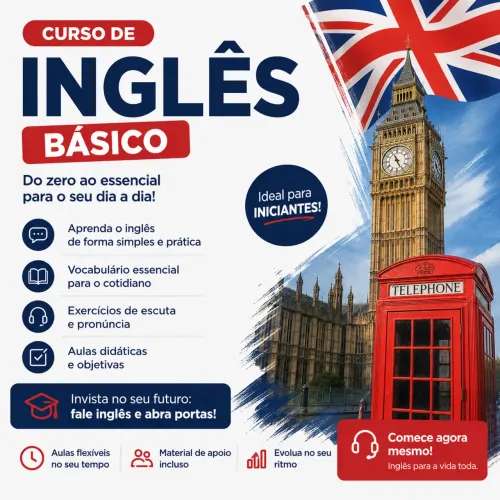 Curso de inglês