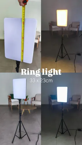 Ring Light LED Retangular 23x33cm