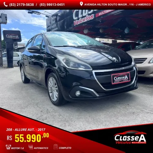 Peugeot 208 Allure 1.6 Flex 16V 5P Aut. 2017
