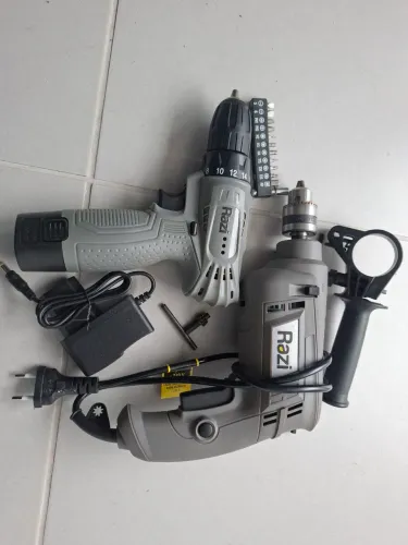 Kit furadeira de impacto e parafusadeira
