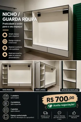 Guarda-roupa planejado