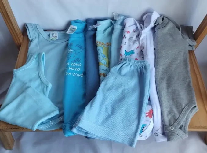 Lote com roupas novas menino 6/12m Jacaraípe 