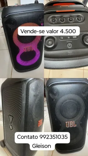 Caixa de som jbl semi nova 320 modelo 