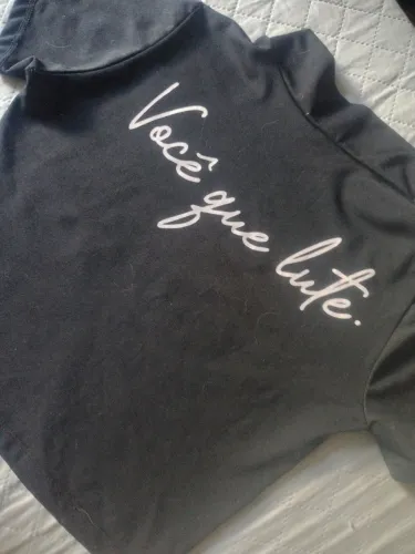 Blusinha vc que lute.