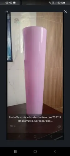 Vaso Grande Vidro