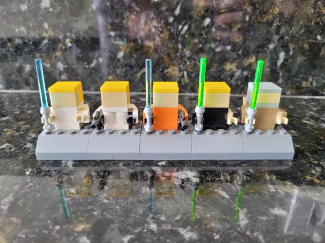 LEGO Star Wars Luke Skywalker Timeline - LUKE-1