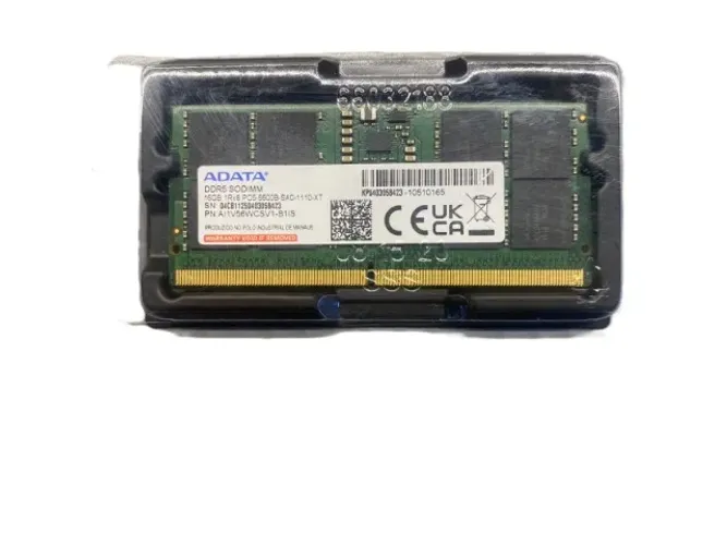 Memória RAM ADATA 16GB DDR5 5600MHz SODIMM Para Notebook (Original)