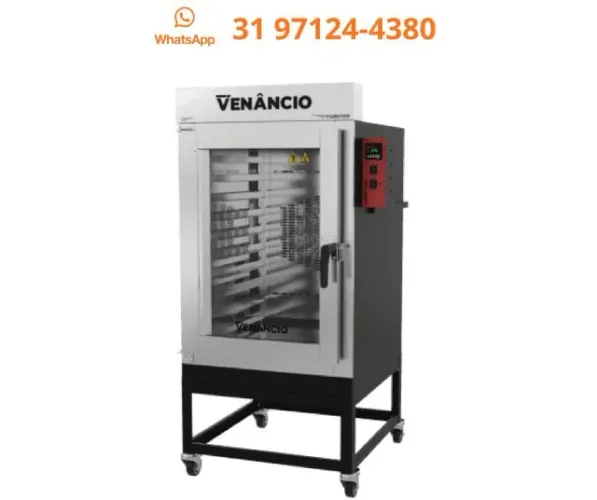 Forno Turbo 10 Esteiras a Gás Venâncio