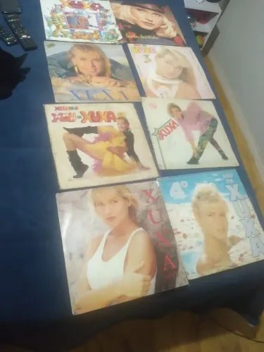 Discos vinil xuxa lote 8 lps