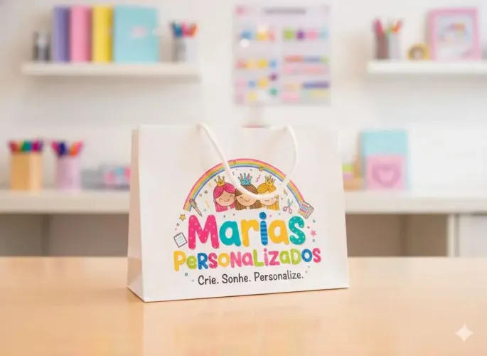 Sacolas personalizadas para festa .