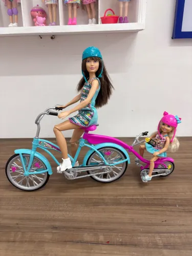Barbie Skipper e Chelsea (bike dupla)