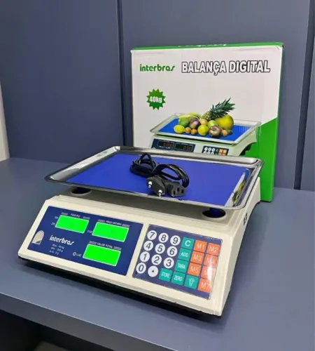 balança digital 40kg novas