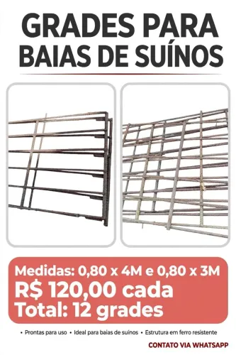 Grades para Baias