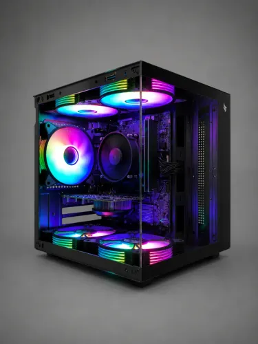 PC Gamer Core i3 8100 3.60GHz / GTX 1050Ti 4GB GDDR5 / 8GB DDR4 2400MHz ( 2 x 4GB )