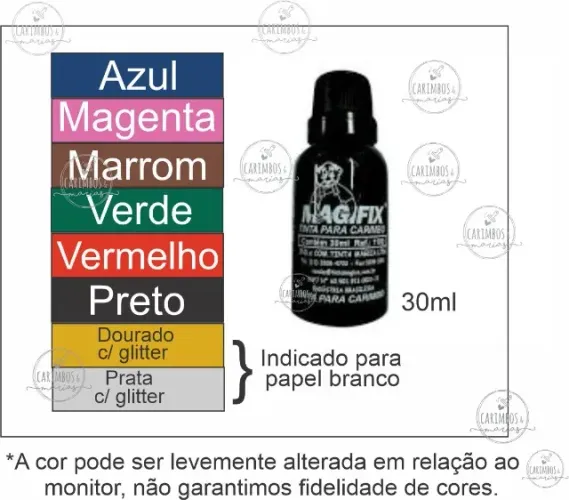 Tinta para carimbo