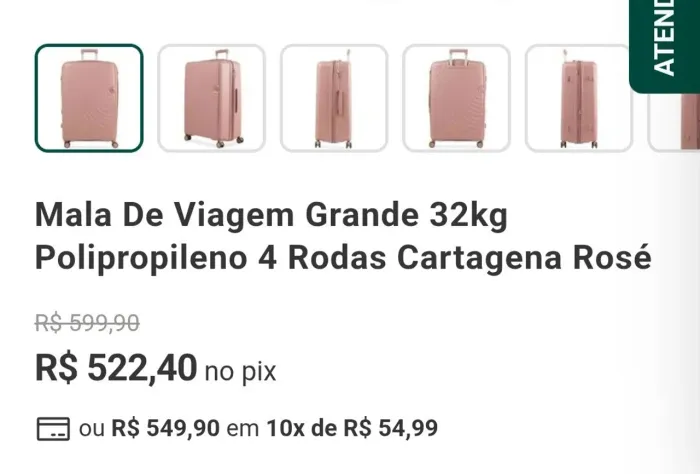 Vendo mala bagaggio 32kg Grande