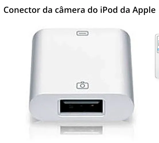 Adaptador de Câmera para iPod da Apple
