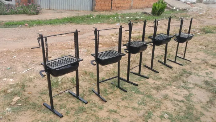 Mini churrasqueira