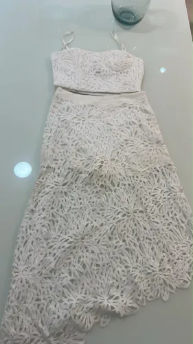 Conjunto branco tamanho p