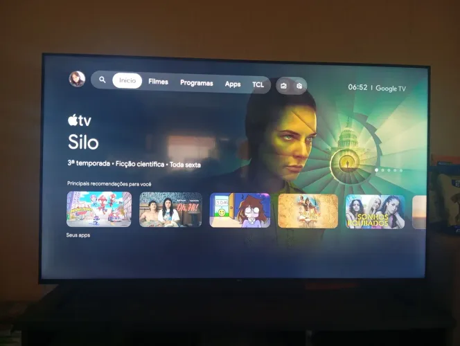 Vendo tv TCL de 55 polegadas