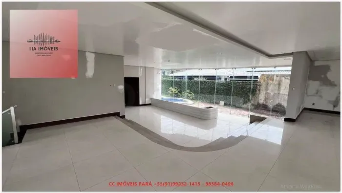 Casa no Água Cristal, 1200 m², 5 Suítes, 4 Vagas, Val-de-cães, Belém-Pará