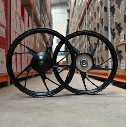 Achadinho Shopee! Roda Pé de Galinha Titan 150 160 Liga Leve Preta