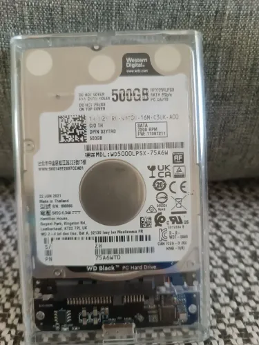 HD externo 500gb