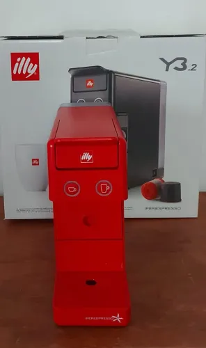 Máquina De Café Em Cápsula Illy Y3.3 Vermelha