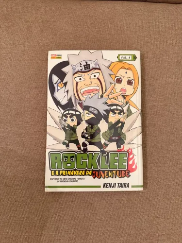 manga rock lee e a primavera da juventude volume 6