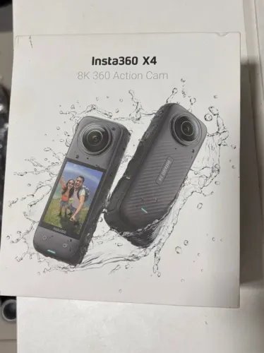 Camera 360 Insta360 X4 8K C/ duas baterias