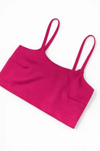 CROPPED ADULTO EM CREPE BARBIE - APENAS R$10,00 ATACADO