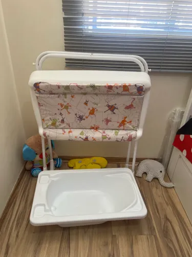 Banheira com Suporte trocador burigotto !!! Unissex ! Completa ! Ac cartão 