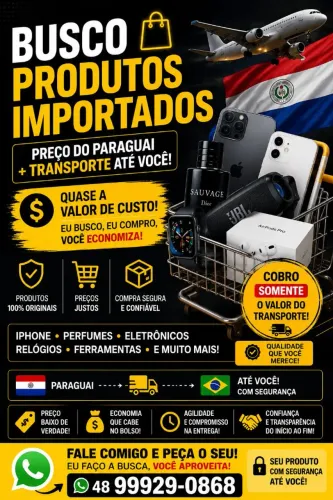 PRODUTOS IMPORTADOS DO PARAGUAI 