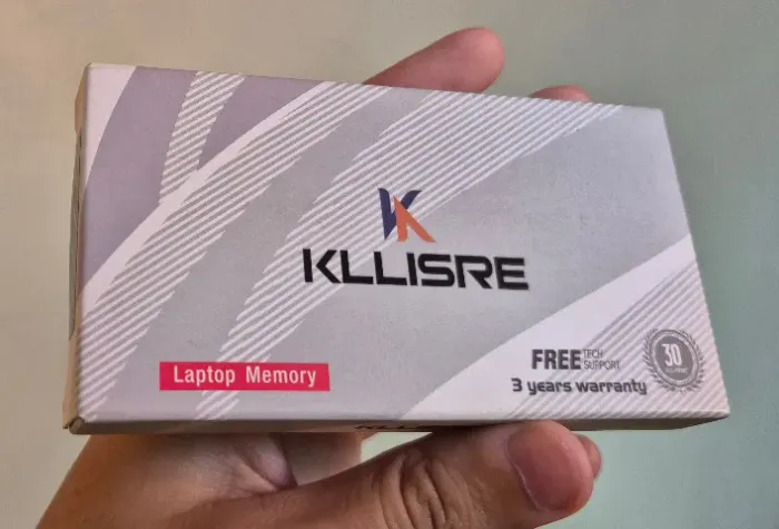 Kit Memória RAM para Notebook Kllisre DDR4 16GB (2x 8GB) 3200MHz - Sem uso
