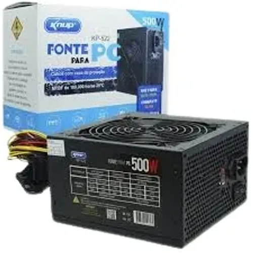 Fonte 500W Alimentação Computador Pc 110v/220v