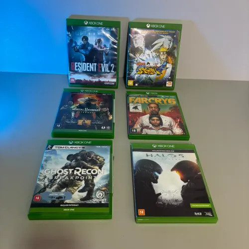 Lote de jogos Xbox one