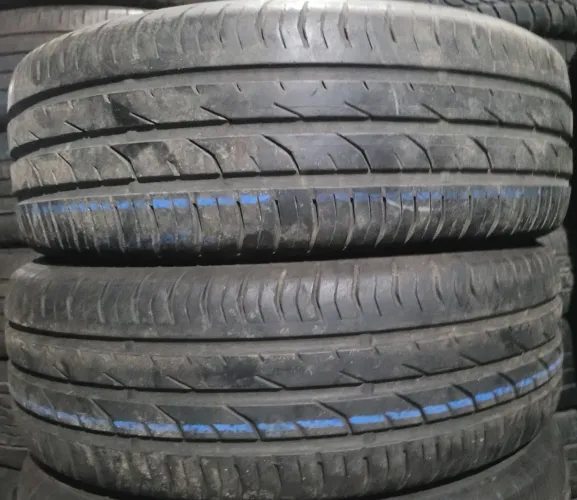 Pneu 205 60 16 Continental Contact seminovo em até 10x de R$26,00 no cartão de crédito