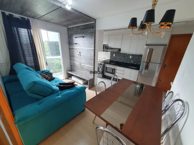 INBOX CIA IMOBILIÁRIA ALUGA APARTAMENTO MOBILIADO DE 2 DORMITÓRIOS NO BAIRRO APARECIDA EM 
