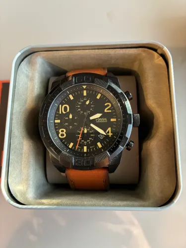 Relógio Fossil Chronograph Pouquíssimo Uso FS5714/0PN