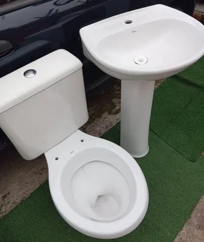 Vaso acoplado logasa completo,pia e coluna