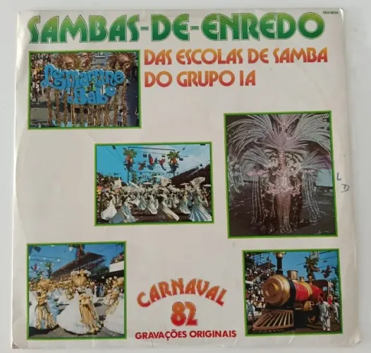LP Escolas de samba do Rio de Janeiro - 1982 Grupo 1A