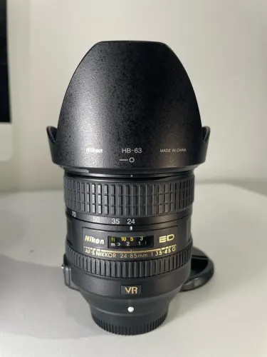Objetiva Nikon 24-85 F3.5 FX 