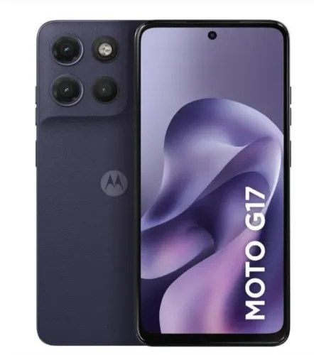 Smartphone Motorola Moto G17 4G - 256GB 12GB Roxo - com Nota Fiscal e 1 ano de garantia