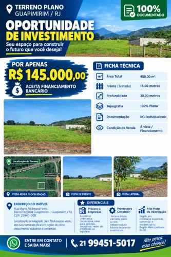 Terreno em Guapimirim