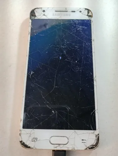smartphone samsung galaxy j5 prime rosa- para retirada de peças