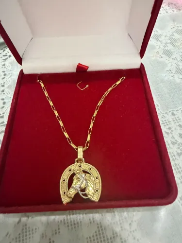 Cordão de ouro 18k 65 centímetros 