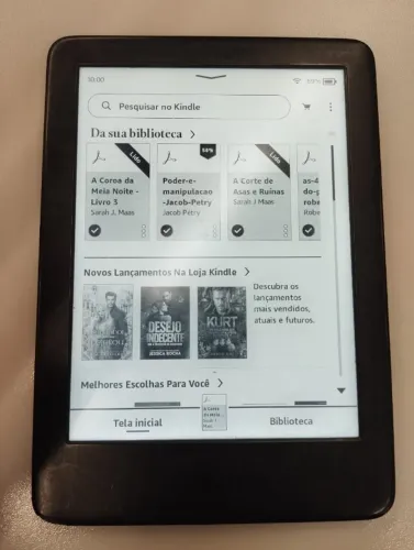 Kindle 10° geração COM BOX DE LIVROS