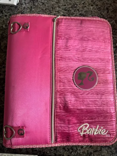 fichário barbie 2008 anos 2000 vintage