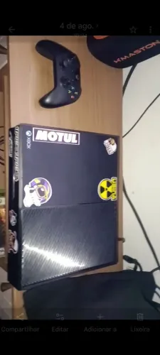 Xbox one fat com um controle troca em games portátil,outros games ou algo do meu interesse